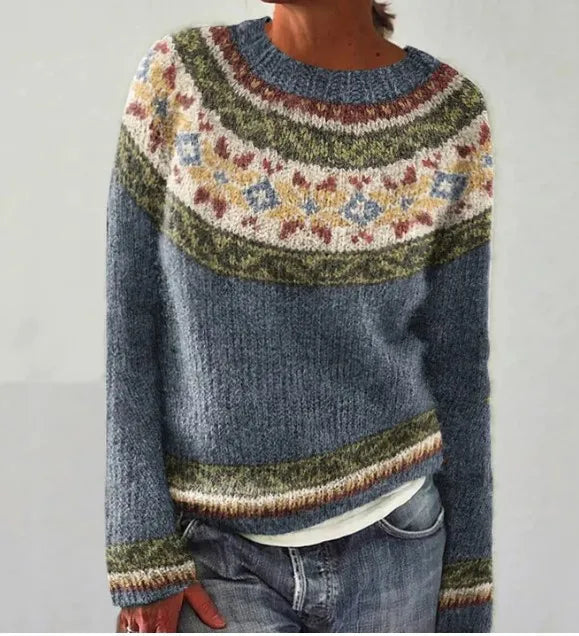 AMÉLIE - COZY RETRO KNITTED SWEATER