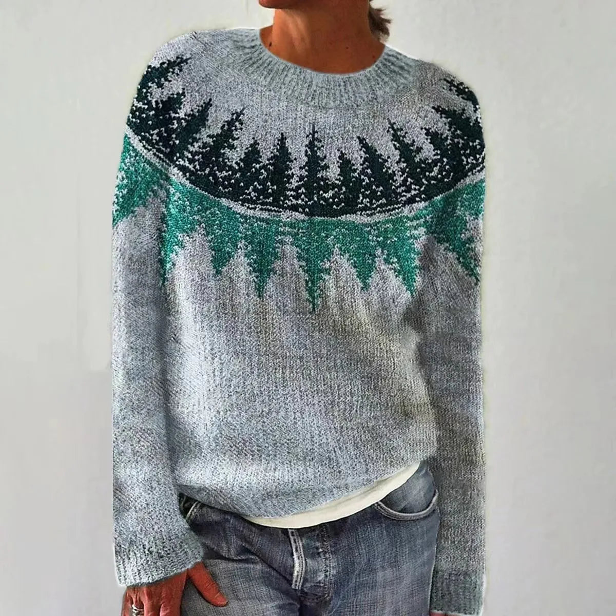 AMÉLIE - COZY RETRO KNITTED SWEATER