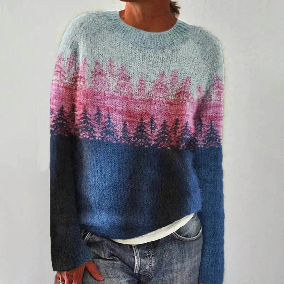 AMÉLIE - COZY RETRO KNITTED SWEATER